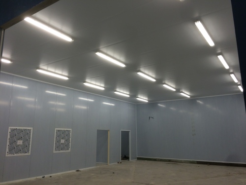 Picture of lights within a room